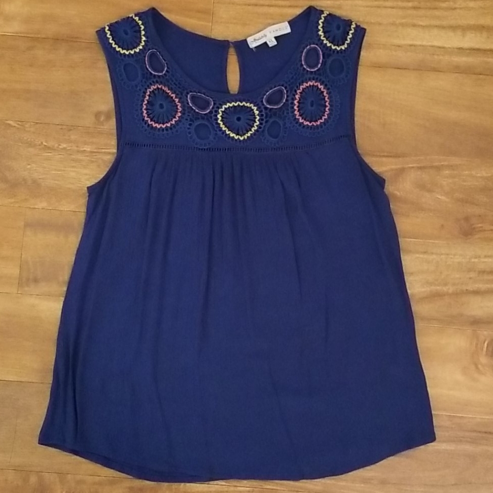 Absolutely Famous sleeveless top  - XL
